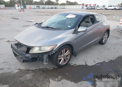 2011 Honda Cr-Z Ex from USA, damaged, VIN JHMZF1D63BS000204